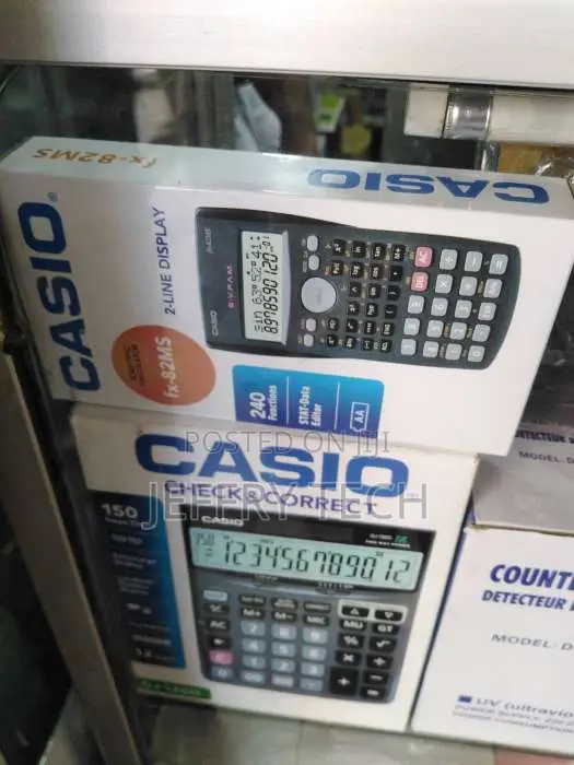 CASIO Fx-82ms 2-line Display Scientific Calculator