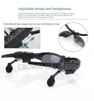 Wireless Music Sunglasses Sport Outdoor Stereo Headphones