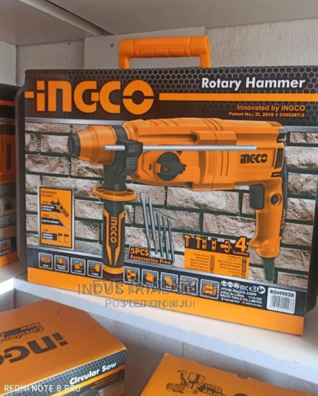 Portable Rotary Hammer in Stock