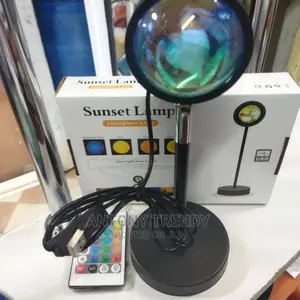 Sunset Atmosphere Lamp Rainbow Sun Sunset and Sunset Red