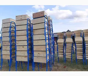 School Lockers and Chairs