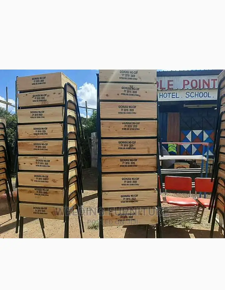 School Lockers and Chairs