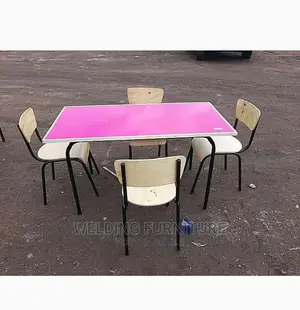School Table and 4 Chairs
