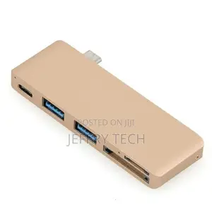 USB 3.0 High Speed Splitter Hub Adapter Type-C SD Cardreader