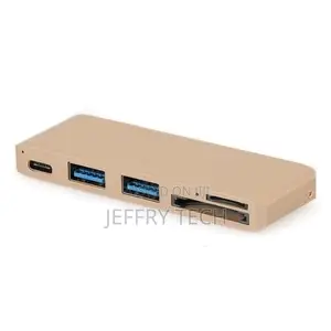 USB 3.0 High Speed Splitter Hub Adapter Type-C SD Cardreader