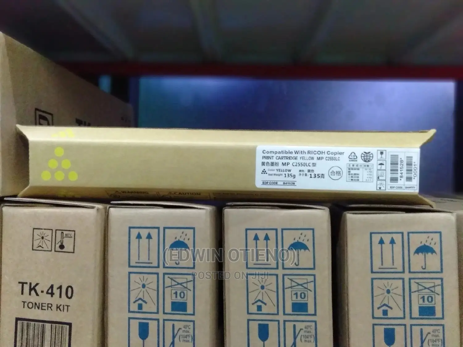 Mpc2550 Ricoh Yellow Toner