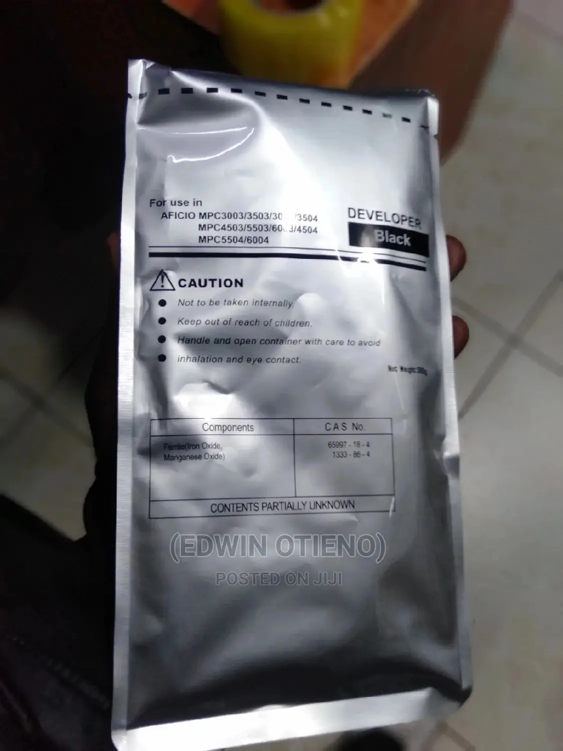 Black Developer (Aficio Mpc3003-C6004)