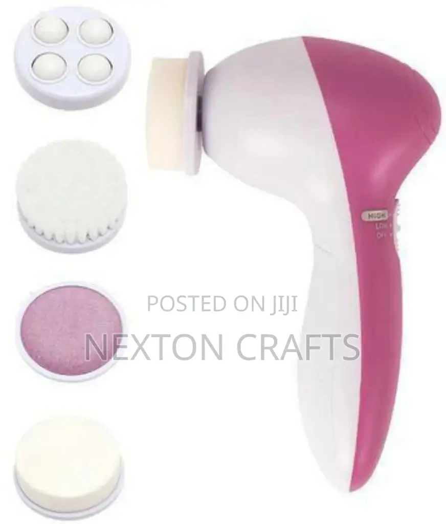 Beauty Care Face Massager With 5 Different Tool