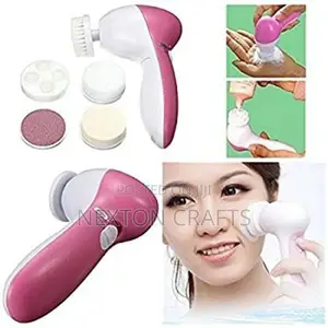 Beauty Care Face Massager With 5 Different Tool
