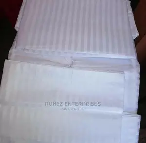 Hotel Quality Striped Bed Sheet
