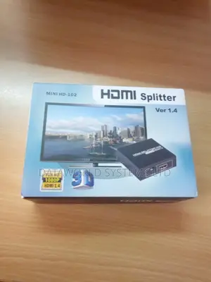 1X4 Full HD HDMI Splitter 4 Ports Hub V1.4 3D 1080p 1 In 4 Out