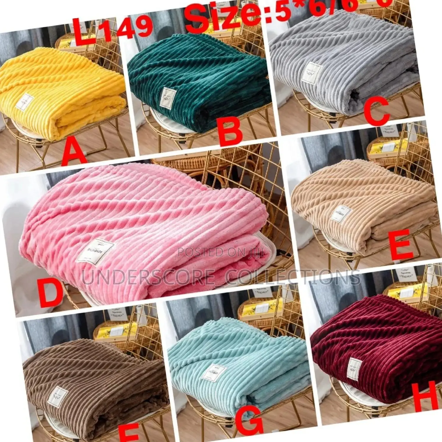 Throw Blankets or Fleece Blankets