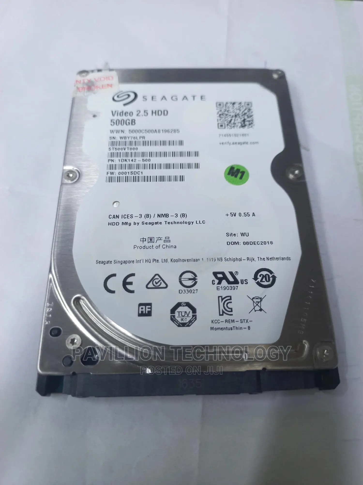 Seagate 2.5 500gb