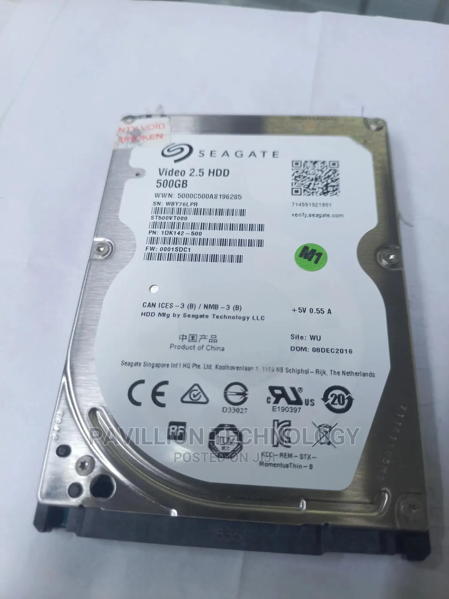 Seagate 2.5 500gb