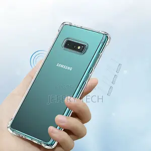Samsung Galaxy S21 S20 Ultra S10 S9 Plus A8 A5 Clear Bumper