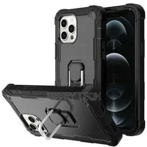 Bumper Built-In Kickstand Case Cover for iPhone 12 Pro Max