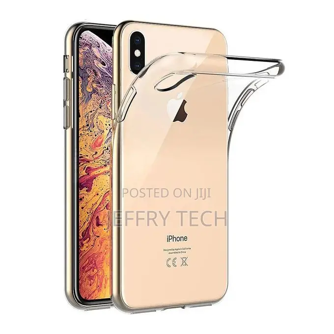 iPhone XS Max Case, Ultra Slim Transparent Clear Soft TPU C