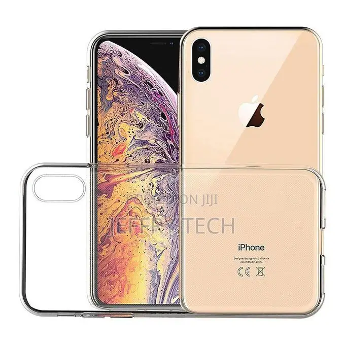 iPhone XS Max Case, Ultra Slim Transparent Clear Soft TPU C