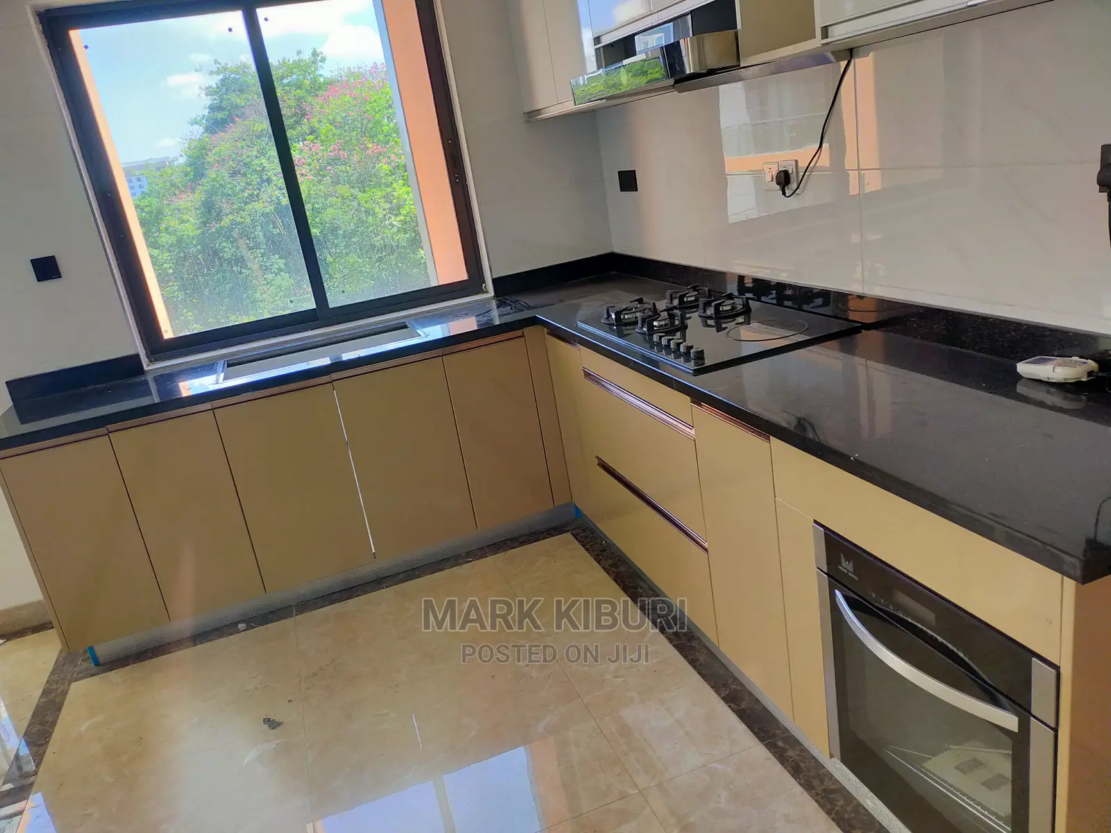 .Black. Granite.
