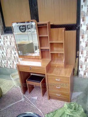 Dressing Table With a Sliding Mirror