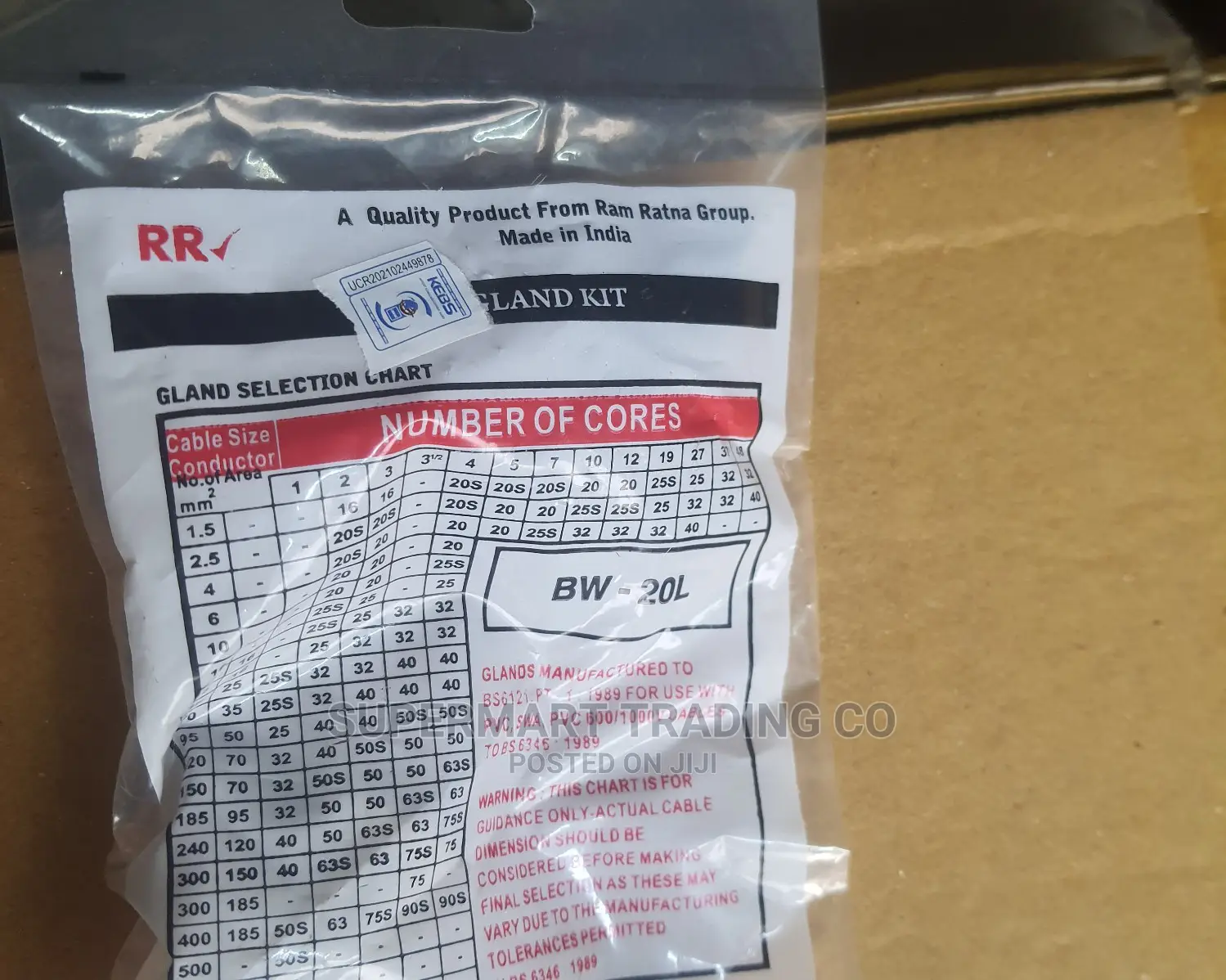 Cable Gland 20l