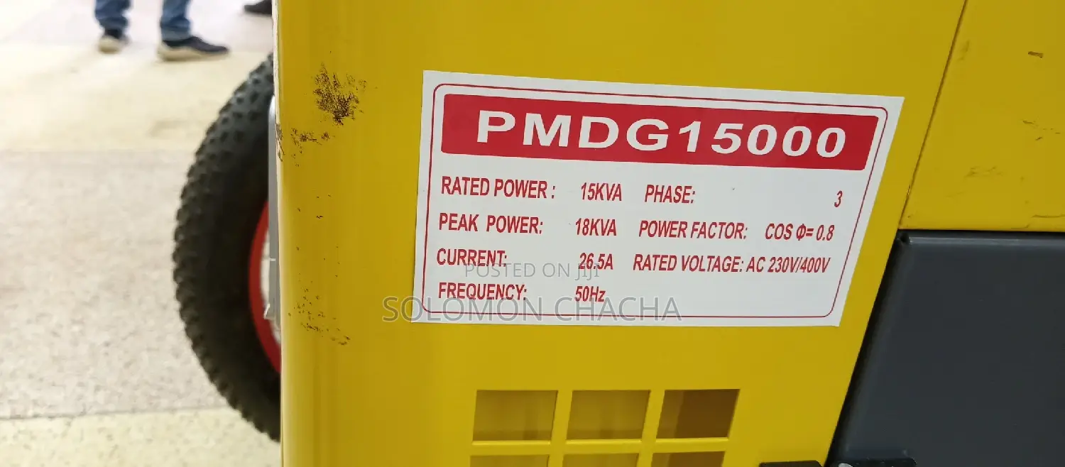 Premier 15kva Three Phases Disel Silent Generator