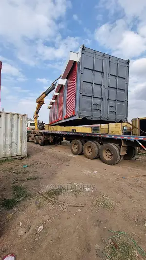 40ft Highcube Converted Into 5 Business Shops