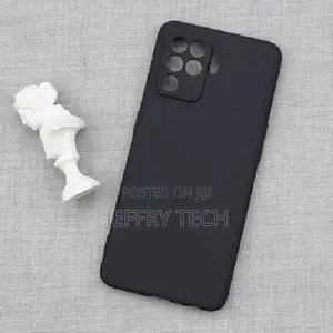 Back Case for for Oppo Reno 5f -Black