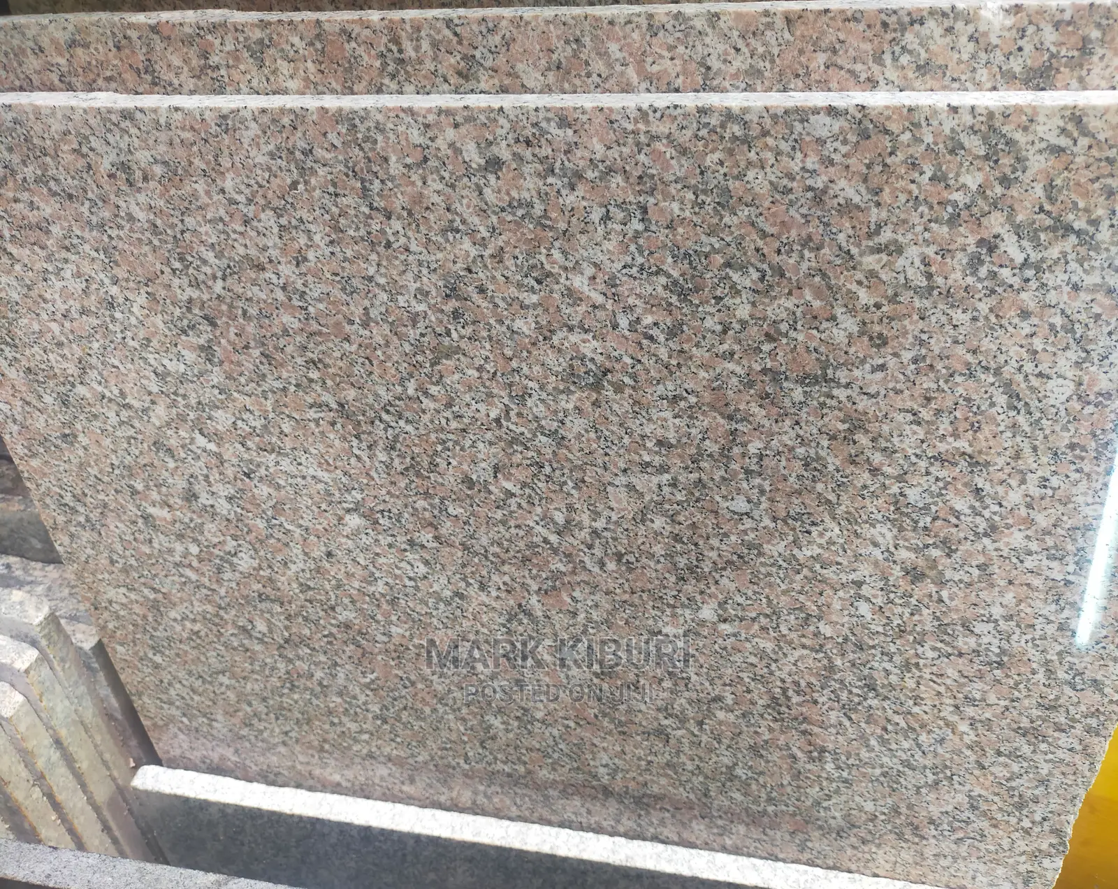Creamish. Granite