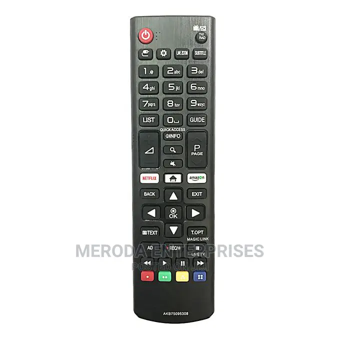 Generic LCD Remote Control Use for LG TV Remote Control