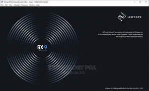 Izotope RX 9 Advanced 9.2.0 (X64)