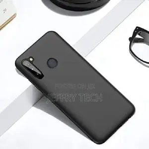 Silicone Back Cover Case for Samsung M11 - Black