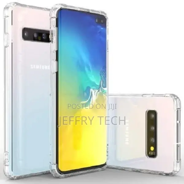Transparent Defender Back Case for Samsung S10plus