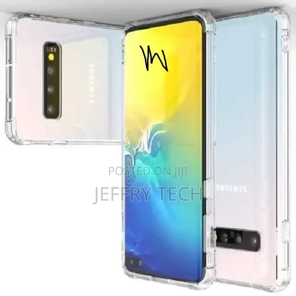 Transparent Defender Back Case for Samsung S10plus