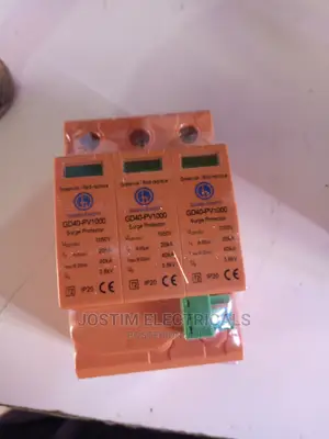 3pole Dc Surge Protective Device 40 Ka