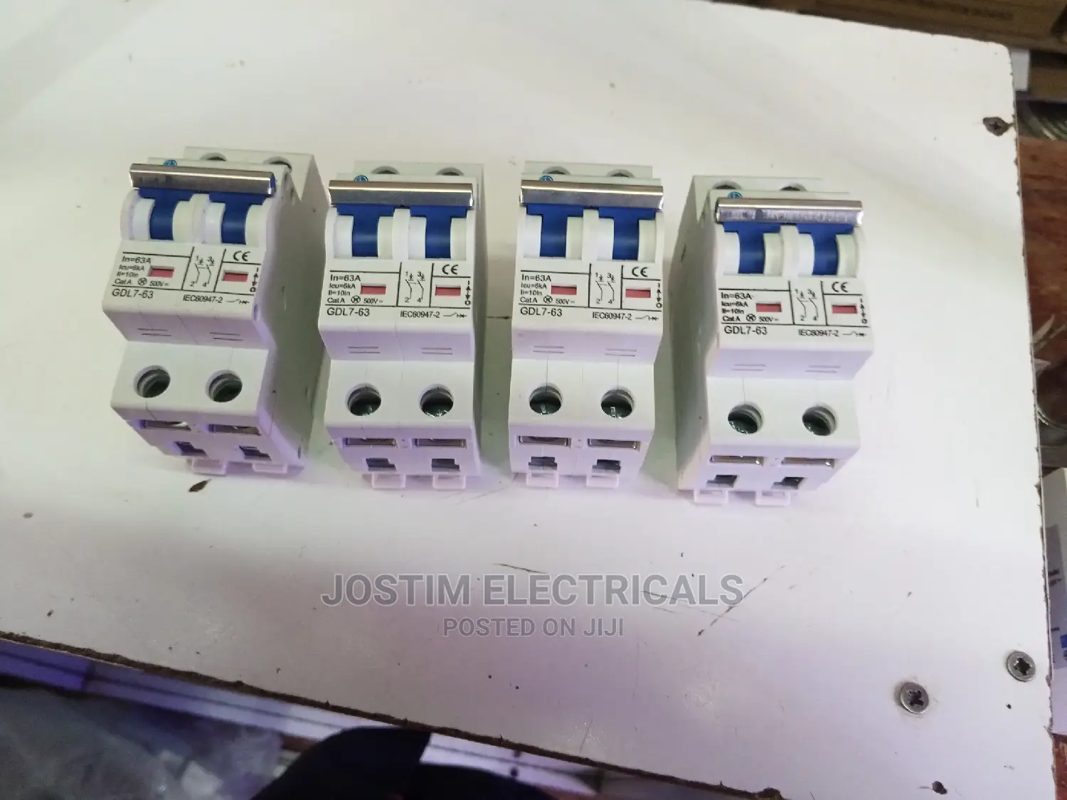 63a Double Pole Dc MCB