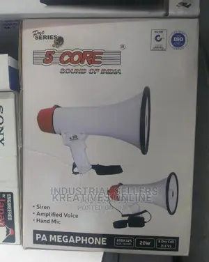 5 Core Pa Megaphone 30w