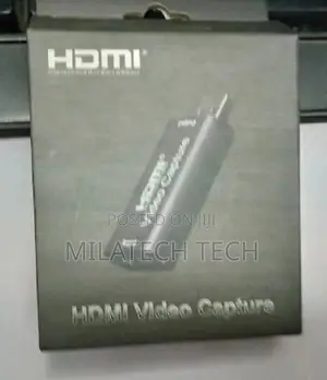 Video Capture Live Stream Card Black