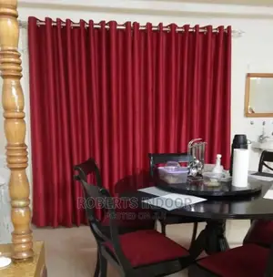 Maroon Total Black Out Curtain
