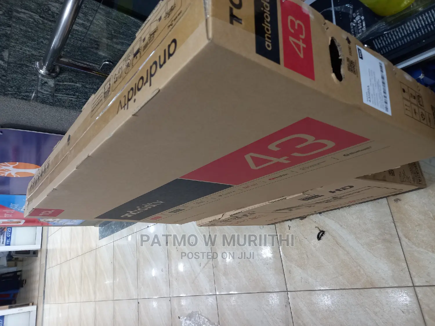 TCL 43" Smart Android Frameless Facebook Youtube Netflix
