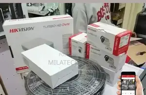 Most Serving 4 Hikvision CCTV Cameras Complete Kit Package