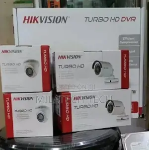 Supported Quality 4 Hikvision CCTV Cameras Complete Kit