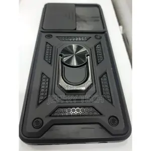 Generic Black Ring Case for Samsung Galaxy S21 Plus Armour C