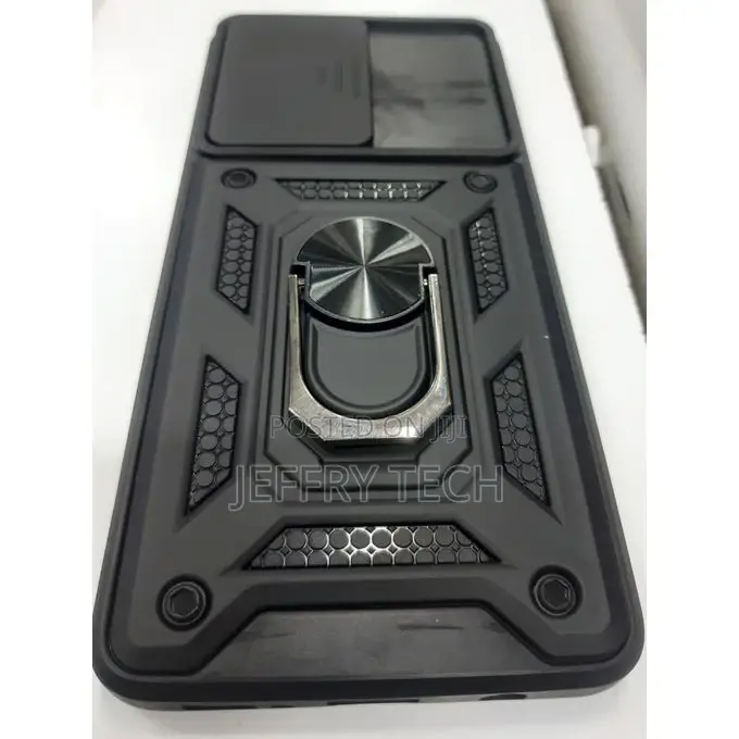 Generic Black Ring Case for Samsung Galaxy S21 Plus Armour C