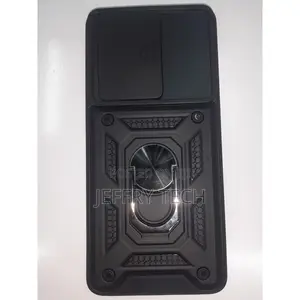 Generic Black Ring Case for Samsung Galaxy S21 Plus Armour C
