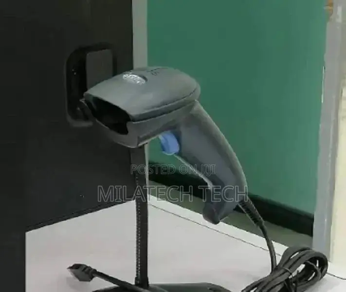 Impressive Syble Hand Held Barcode Scanner With Stand