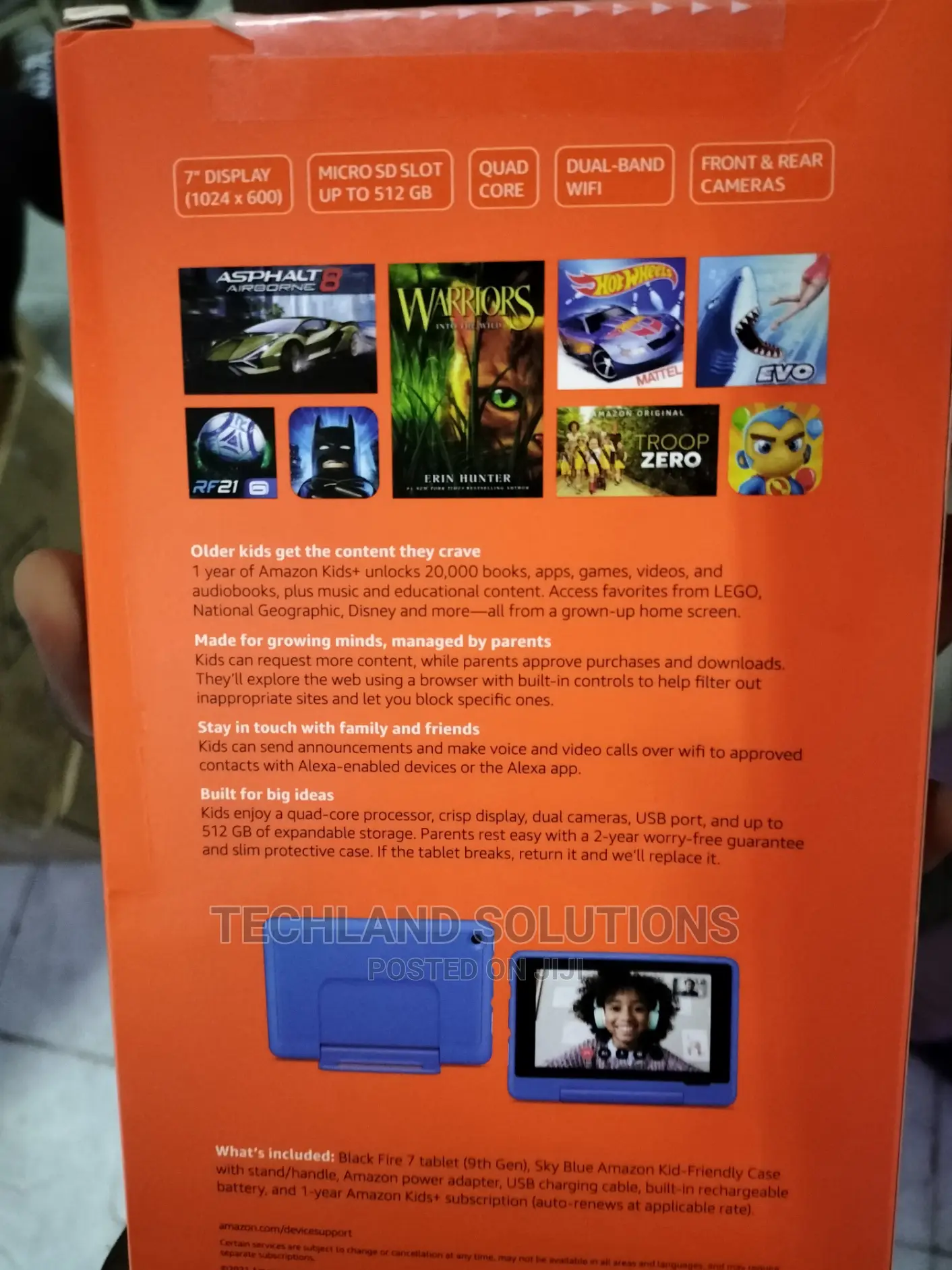 New Amazon Fire 7 16 GB Black