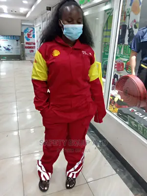 Safety Red Cargo Coveralls