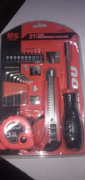 21 Pieces Home Owner Tools Set