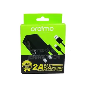 Oraimo Fast Charging Android 2A Charger Smart Phones LG Sams